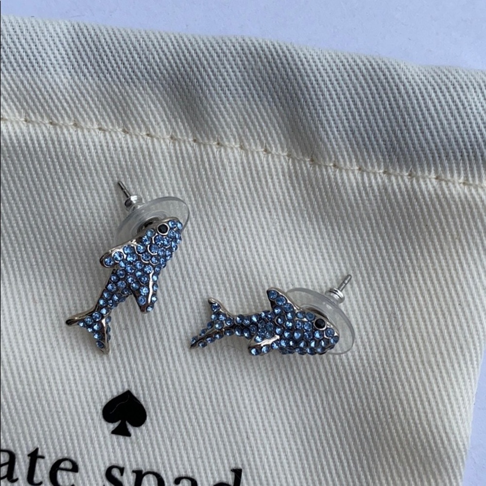 Kate Spade Shark Earrings